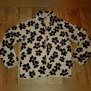 Kids Floral Fleece Jacket